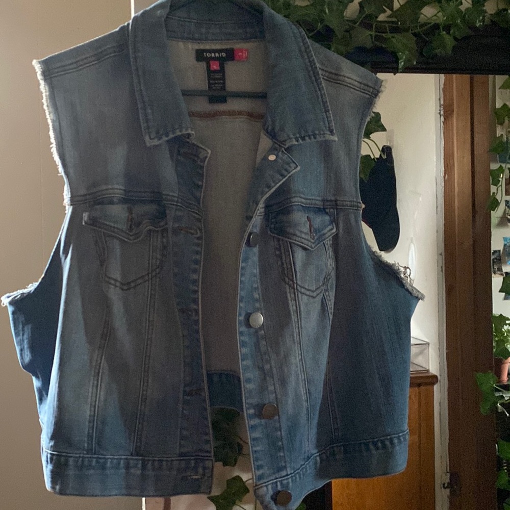 Denim vest